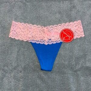 Pink & Blue Thongs